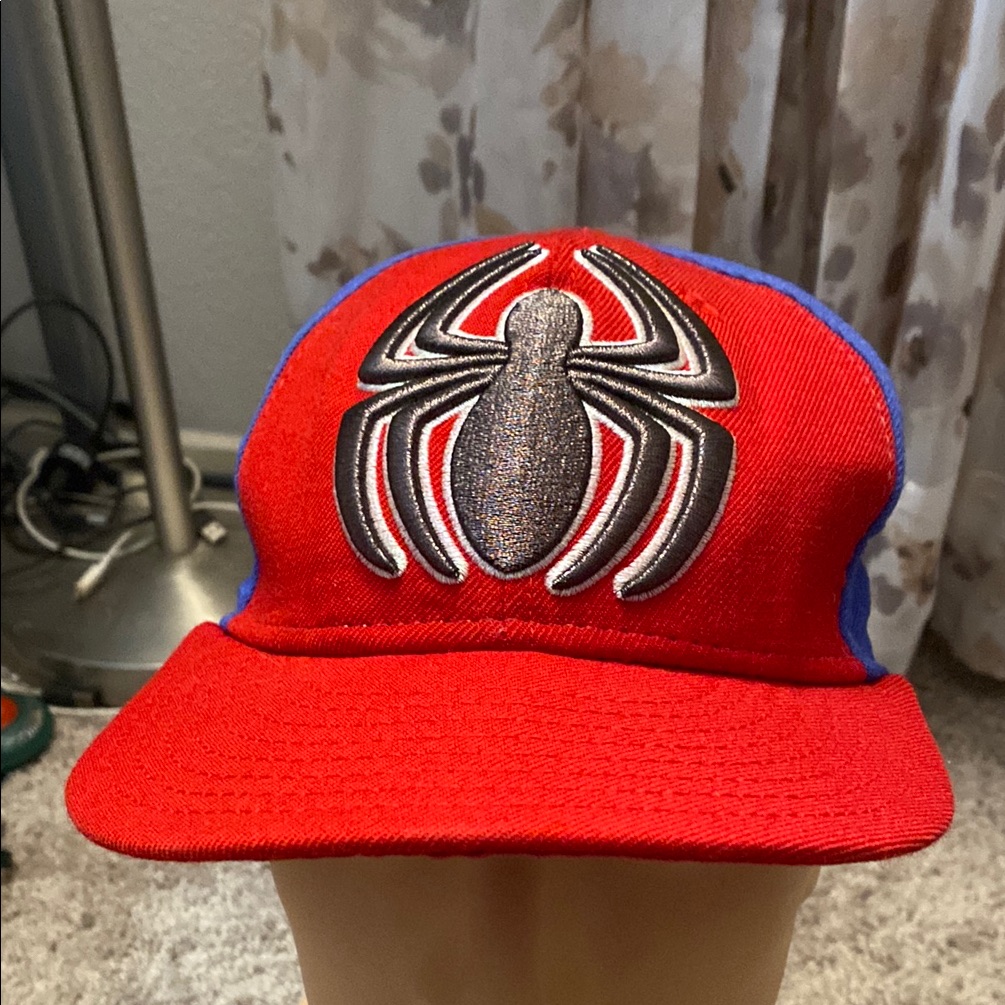 New Era 59fifty Youth Marvel Spider Man Logo Cap